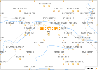 map of Kakastanya