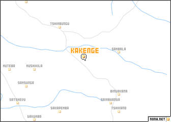 map of Kakenge