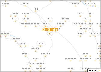 map of Kakerti
