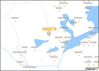 map of Kaketa