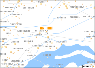 map of Kakhāni