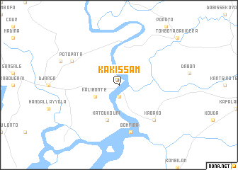 map of Kakissam