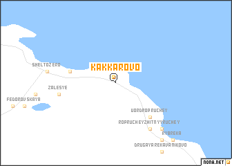 map of Kakkarovo