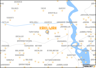 map of Kaklījah