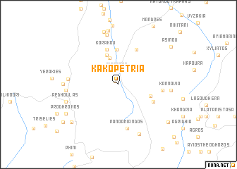 map of Kakopetria