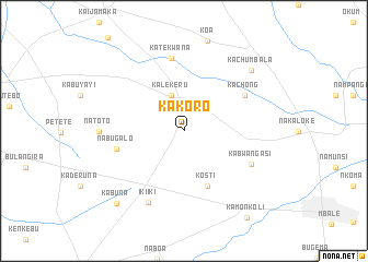 map of Kakoro