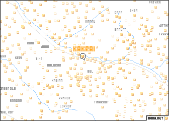 map of Kākrāi