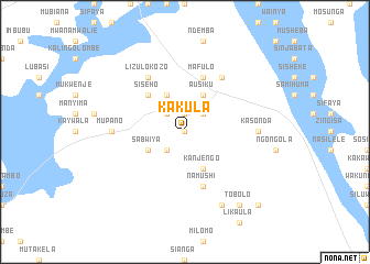 map of Kakula