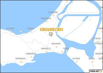 map of Kakumazaki