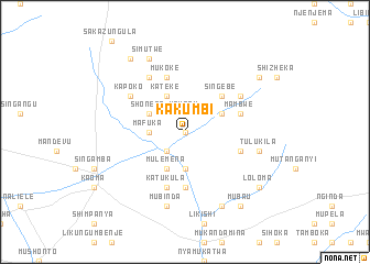 map of Kakumbi