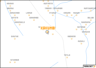 map of Kakumbi