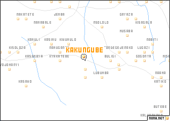 map of Kakungube