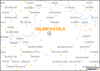 map of Kalaa Fichtala