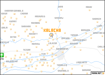 map of Kalacha