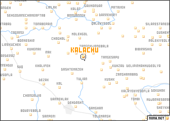 map of Kalāchū