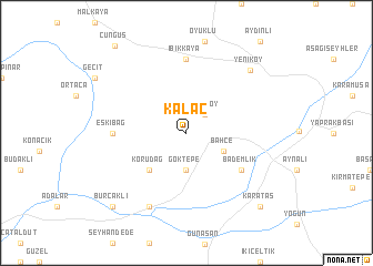 map of Kalaç