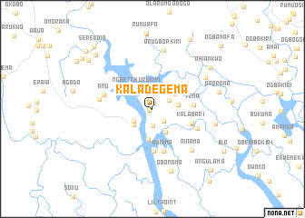 map of Kala-Degema