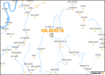 map of Kala Emeya