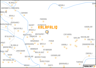 map of Kalafalıq