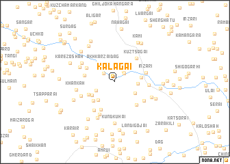 map of Kalagai