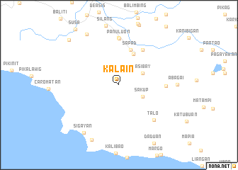 map of Kalain