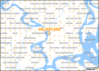 map of Kālāir Char