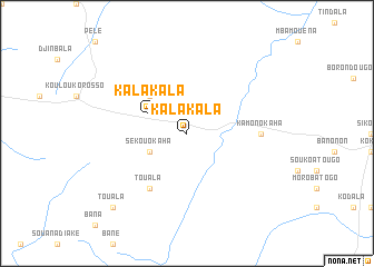 map of Kalakala