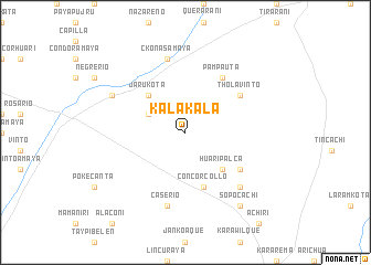 map of Kala Kala