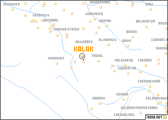 map of Kalak