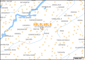 map of Kalālwāla