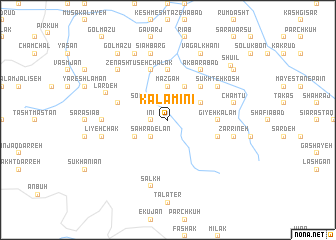 map of Kalām Īnī