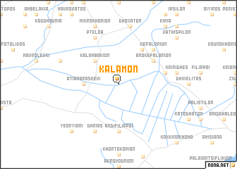 map of Kalamón