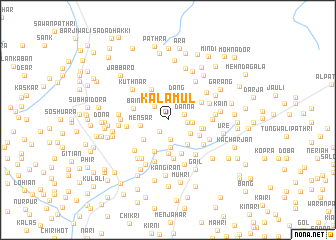 map of Kālamul