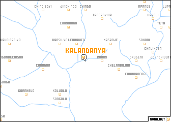 map of Kalandanya