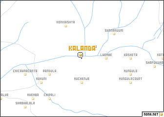 map of Kalanda