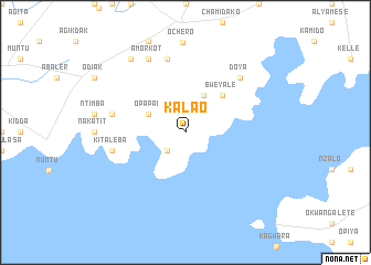 map of Kalao