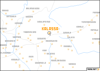 map of Kalassa