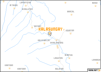 map of Kalasungay