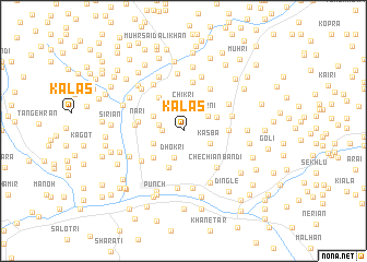 map of Kālas