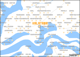 map of Kalataba