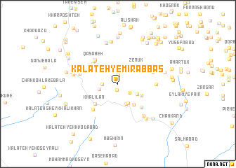 map of Kalāteh-ye Mīr ‘Abbās