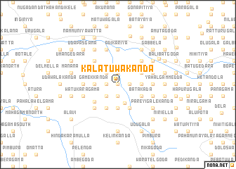 map of Kalatuwakanda