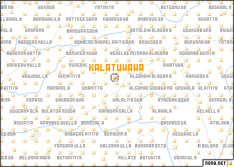 map of Kalatuwawa