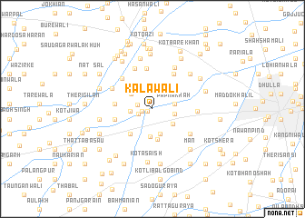 map of Kalawāli
