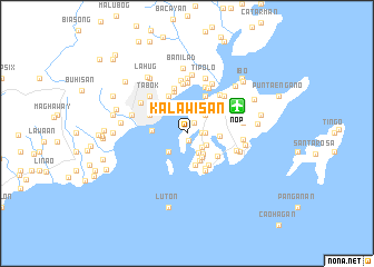 map of Kalawisan