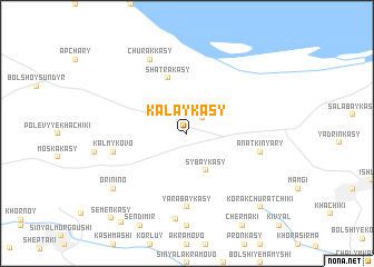 map of Kalaykasy