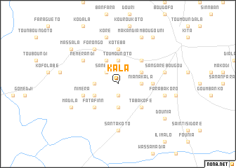 map of Kala