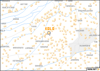 map of Kāla