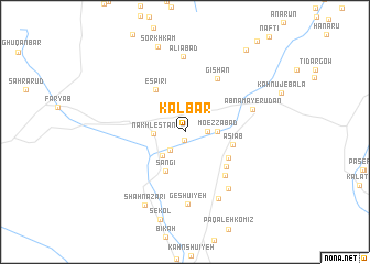 map of Kalbar