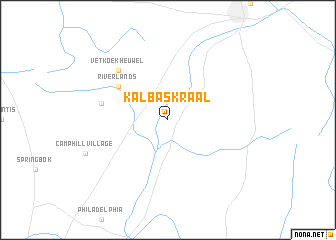 map of Kalbaskraal